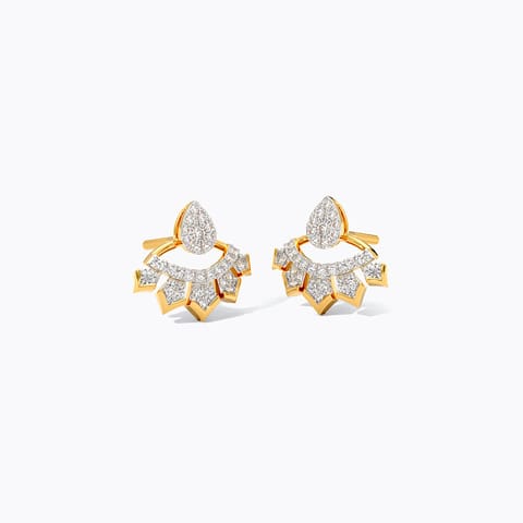 Kashi Craft Diamond Stud Earrings Kashi Craft Diamond Stud Earrings