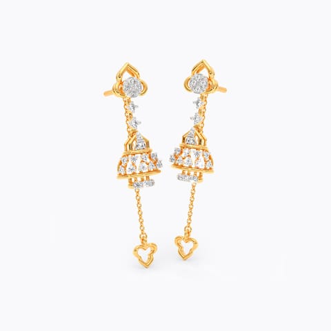 Kashi Noor Diamond Drop Earrings Kashi Noor Diamond Drop Earrings