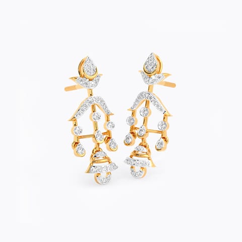 Zayana Diamond Drop Earrings