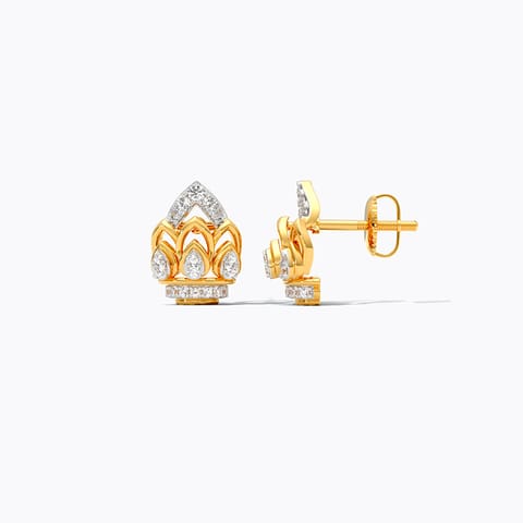 kashi Verse Diamond Stud Earrings kashi Verse Diamond Stud Earrings