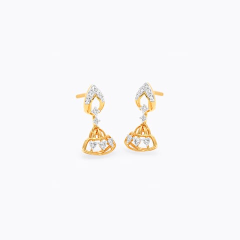 Kashvani Diamond Stud Earrings