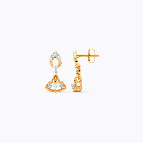Kashvani Diamond Stud Earrings