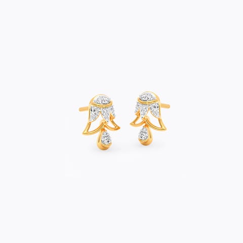 Oorja Diamond Stud Earrings