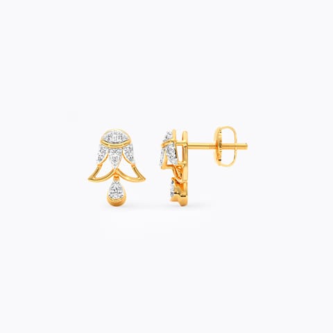 Oorja Diamond Stud Earrings