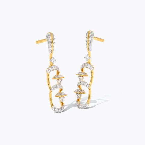 Kashi Ira Diamond Drop Earrings Kashi Ira Diamond Drop Earrings