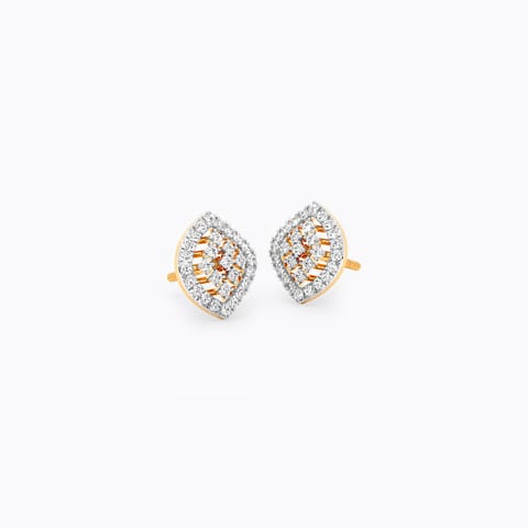 Radiant Legacy Diamond Stud Earrings