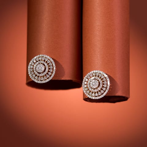 Opulent Halo Diamond Stud Earrings Opulent Halo Diamond Stud Earrings