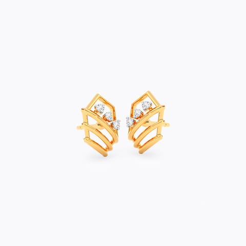 Essential Sparkle 9KT Diamond Stud Earrings