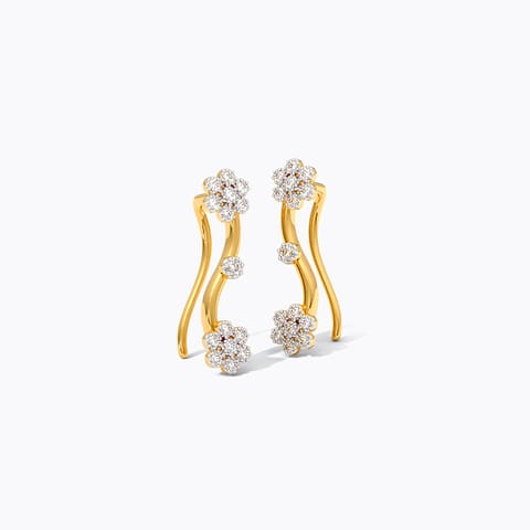 Subtle Spark 9KT Diamond Ear Cuffs Subtle Spark 9KT Diamond Ear Cuffs