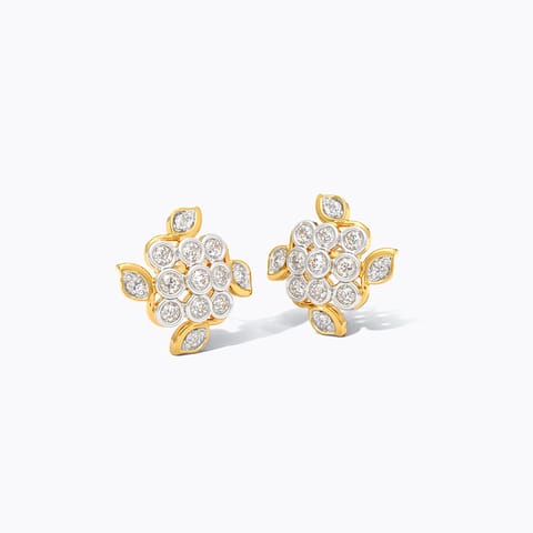 Luxe Classics Diamond Stud Earrings