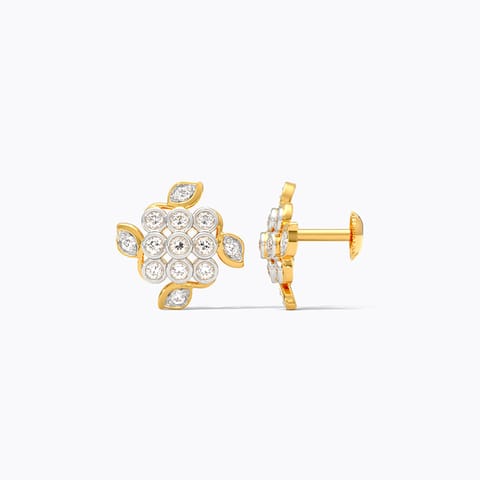 Luxe Classics Diamond Stud Earrings