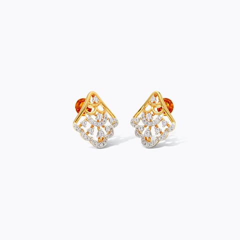 Urban Gleam Diamond Stud Earrings