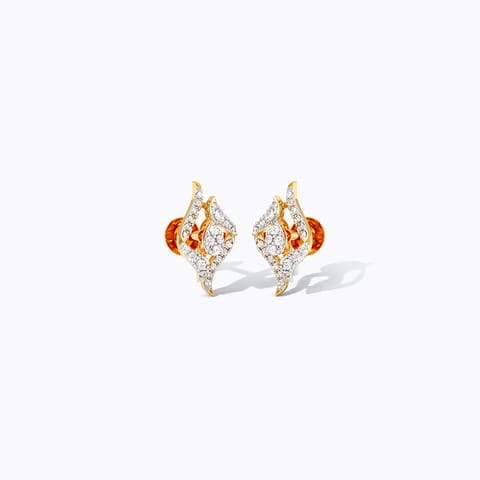 Subtle Spark Diamond Stud Earrings