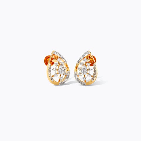 Pear Glam Diamond Stud Earrings Pear Glam Diamond Stud Earrings