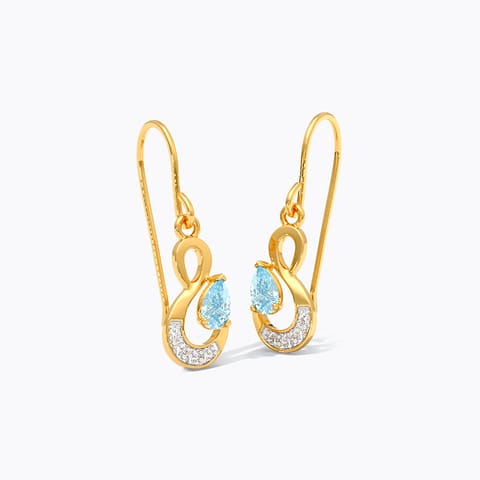 Blue Radiance Gemstone Drop Earrings Blue Radiance Gemstone Drop Earrings