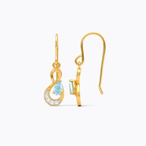 Blue Radiance Gemstone Drop Earrings Blue Radiance Gemstone Drop Earrings