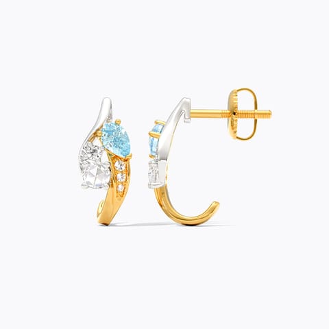 Sirena Gemstone Hoop Earrings Sirena Gemstone Hoop Earrings