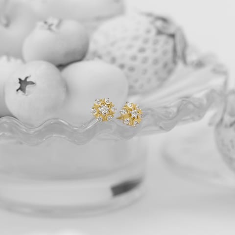 Royal Canopy Diamond Stud Earrings Royal Canopy Diamond Stud Earrings