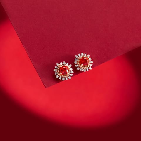 Golden Dawn Gemstone Stud Earrings Golden Dawn Gemstone Stud Earrings