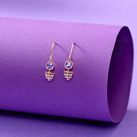 Blue Horizon Gemstone Drop Earrings