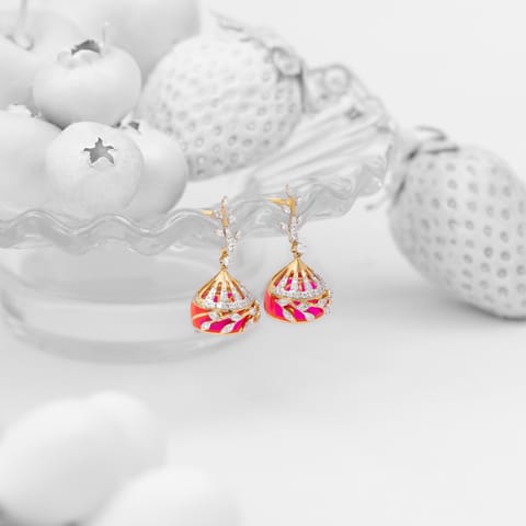 Royal Radiance Diamond Jhumkas