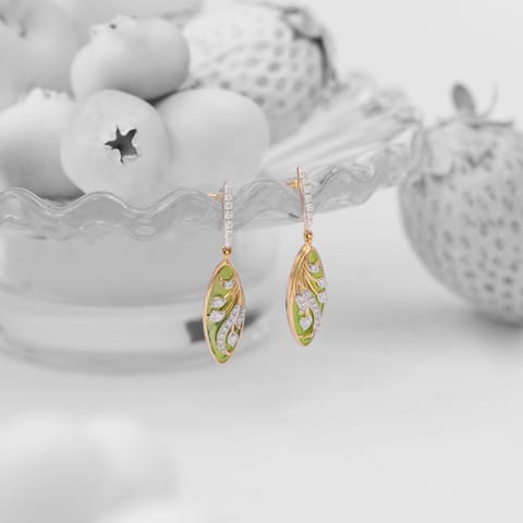 Reverie Diamond Drop Earrings