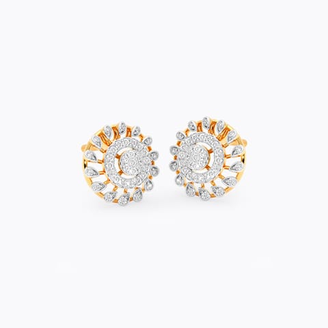 Celeste Classic Diamond Stud Earrings