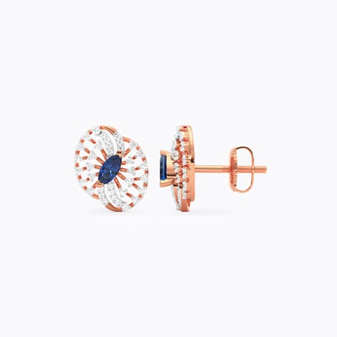 Opulent Shine Gemstone Stud Earrings Opulent Shine Gemstone Stud Earrings