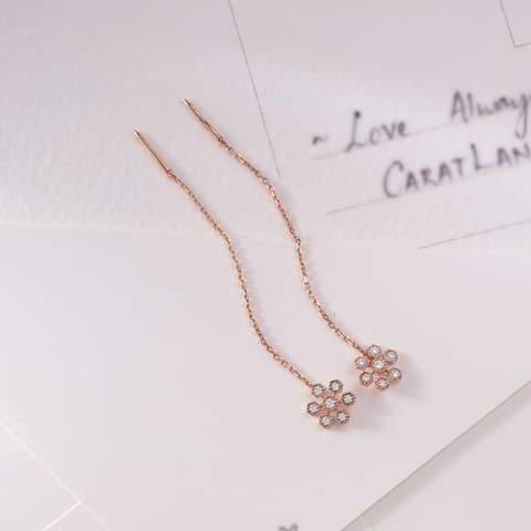 Classic Kinetic Diamond Sui Dhaga Earrings