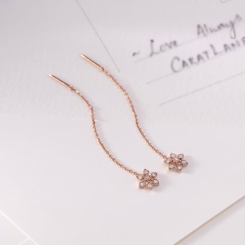 Astral Seven Diamond Sui Dhaga Earrings