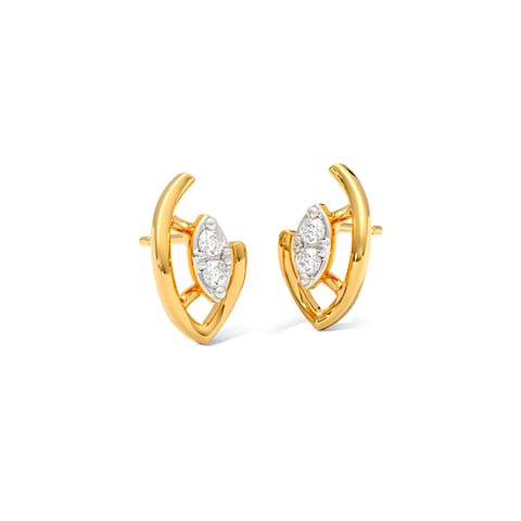 Sharp Spark Diamond Stud Earrings Sharp Spark Diamond Stud Earrings