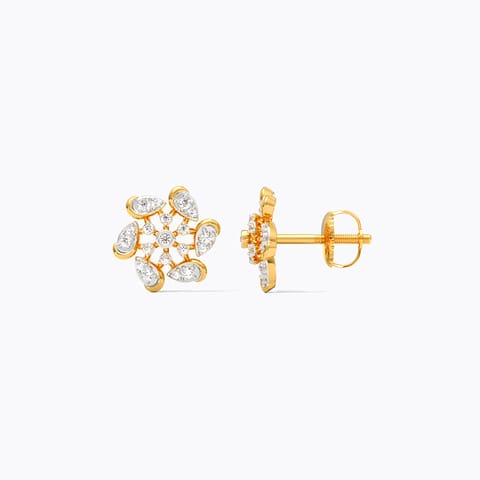 Ignite Glow Diamond Stud Earrings