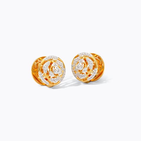 Armour Reversible Diamond Hoop Earrings