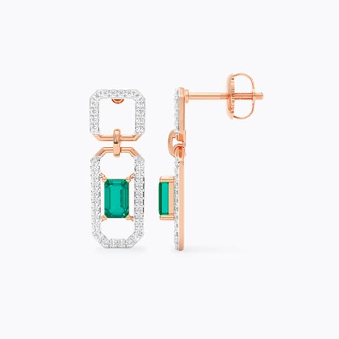 Verdant Links Gemstone Drop Earrings Verdant Links Gemstone Drop Earrings