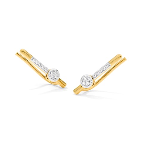 Petite Muse Diamond Ear Cuffs
