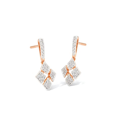 Glimmer Pop Diamond Drop Earrings