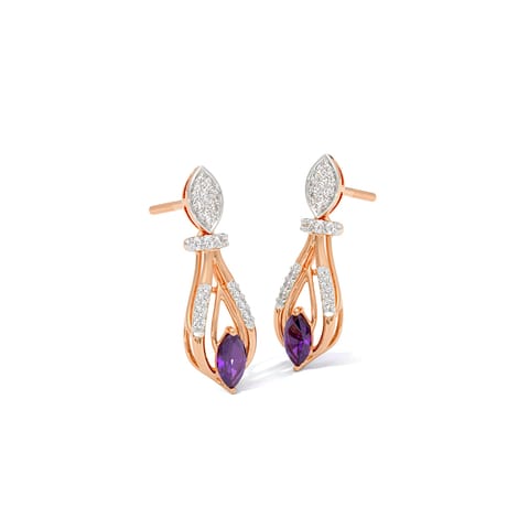 Contour Grace Gemstone Drop Earrings