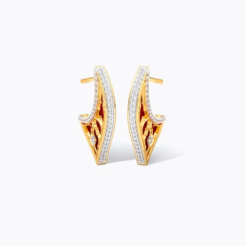 Mystic Raven Diamond Hoop Earrings Mystic Raven Diamond Hoop Earrings