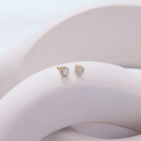 Classic Sphere Diamond Stud Earrings