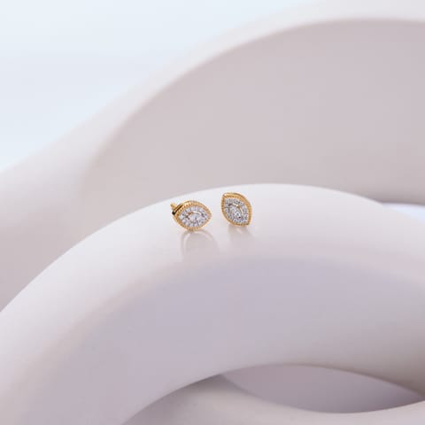 Classic Whisper Diamond Stud Earrings