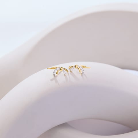 Fierce Knot Diamond Ear Cuffs