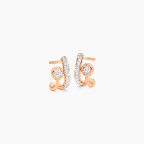 Sonata Sparkle Diamond Hoop Earrings Sonata Sparkle Diamond Hoop Earrings