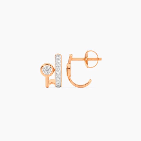 Sonata Sparkle Diamond Hoop Earrings Sonata Sparkle Diamond Hoop Earrings