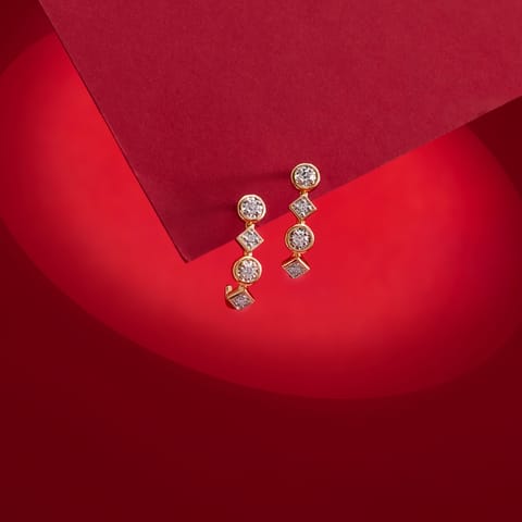 Cosmic Whispers Diamond Hoop Earrings Cosmic Whispers Diamond Hoop Earrings