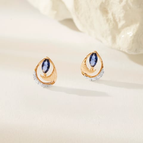 Pear Perk Gemstone Stud Earrings