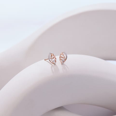 Marquise Cutout Diamond Stud Earrings Marquise Cutout Diamond Stud Earrings
