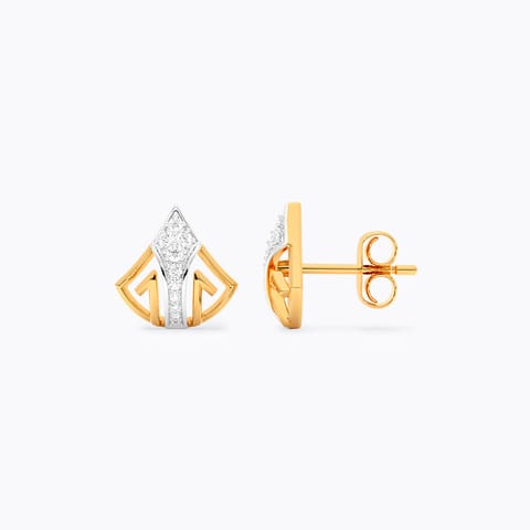 Flex Blaze Diamond Stud Earrings Flex Blaze Diamond Stud Earrings