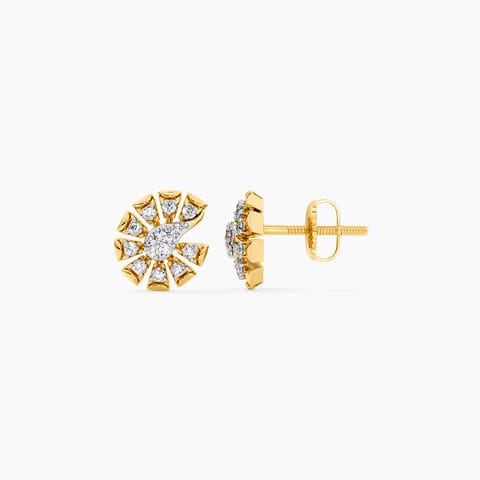 Isola Diamond Stud Earrings