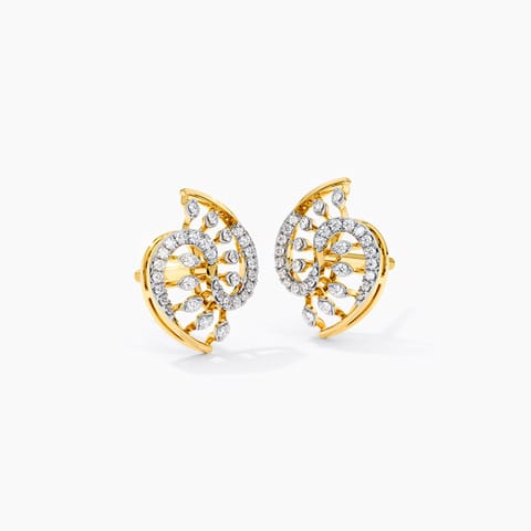 Ciel Spark Diamond Stud Earrings Ciel Spark Diamond Stud Earrings