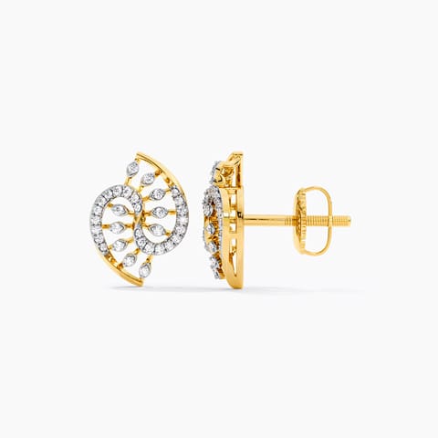 Ciel Spark Diamond Stud Earrings Ciel Spark Diamond Stud Earrings